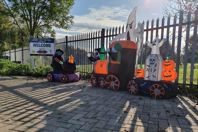 Corby and District Model Railway Society will be running a spook-tacular ghost train for guests