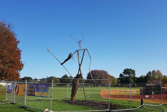 Wicksteed Park said they do not have time to rebuild the wicker man before Saturday's event