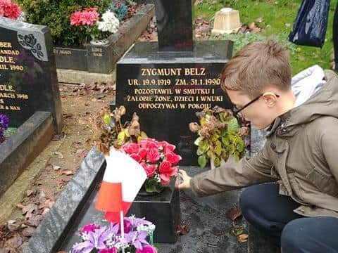 Cleaning the graves