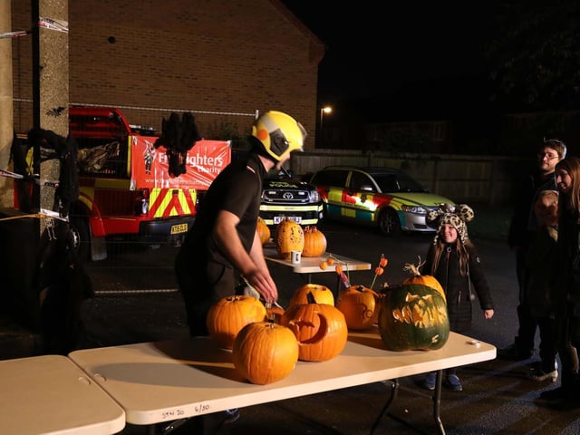 All the proceeds went to the Firefighters Charity