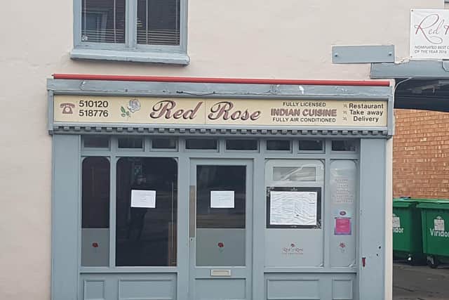 Red Rose has closed until further notice after five illegal workers were found at the restaurant