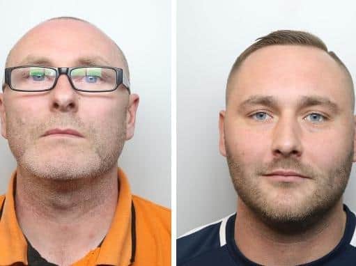 (Left) Michael Drain and (right) Peter Hall.