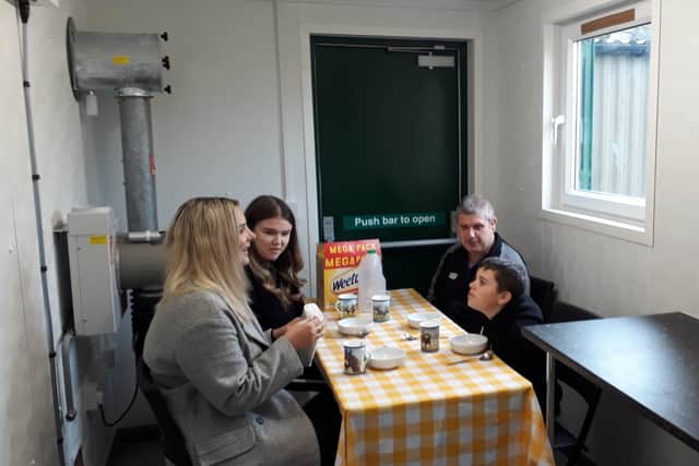Tom has deisgned the safe house so it could be used in domestic settings for families