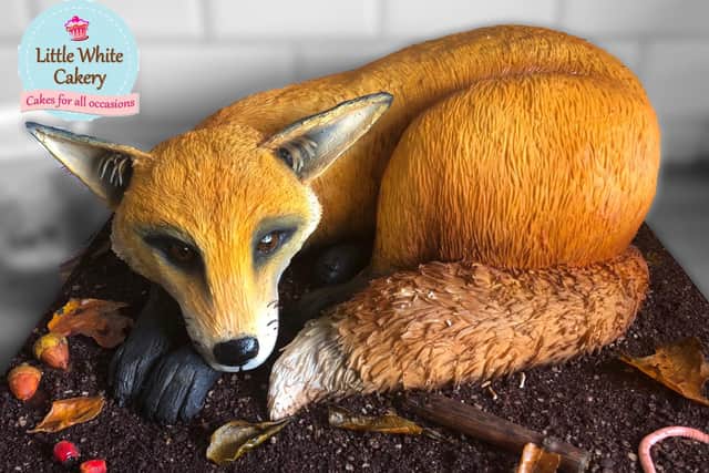 Victoria's fox cake