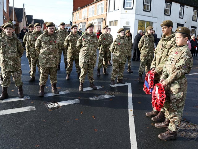 Sir Christopher Hatton Academy's newly formed Combined Cadet Force