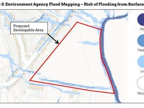 The site and the flood risk