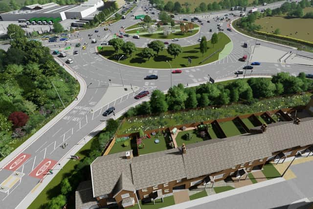 How the roundabout could look.