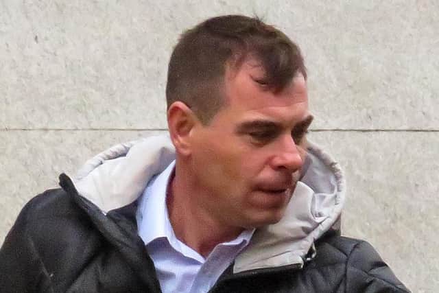Benjamin Watts outside court.