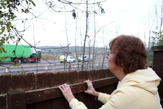 Jill says it's a nightmare living next the works which have been moved closer to their home