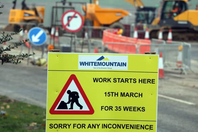 Works are scheduled to last for 35 weeks
