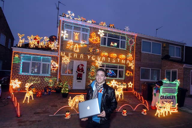 Karl with the display in 2010