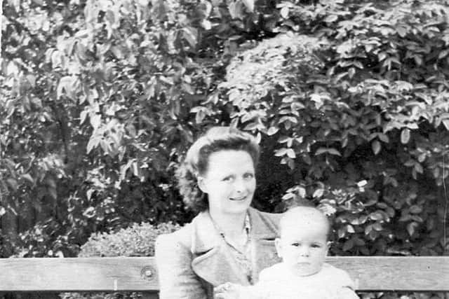 Neal Kennedy with his mum Ellen
