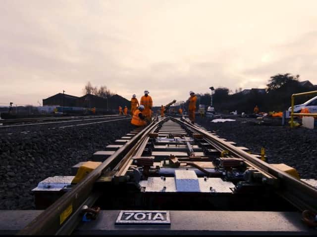 There will be work on the line between Kettering and Bedford