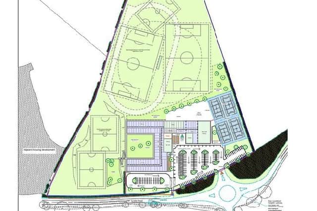This is what the school could look like.