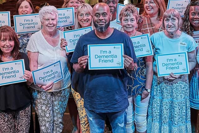Members of Wellingborough Community Gospel Choir have been trained as dementia friends