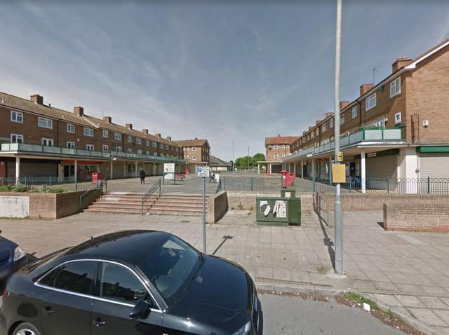 The incident happened near Londis in Kings Heath - Northamptonshire Police today (Monday) said.