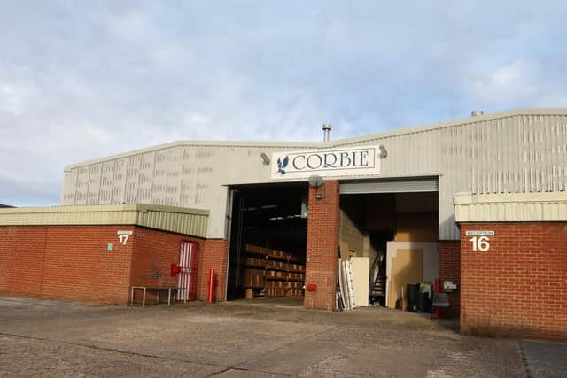 The huge factory was found in these two units because police could smell the cannabis