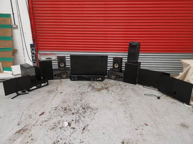 Wellingborough Council seized a noisy neighbour's sound systems after they breached several notices