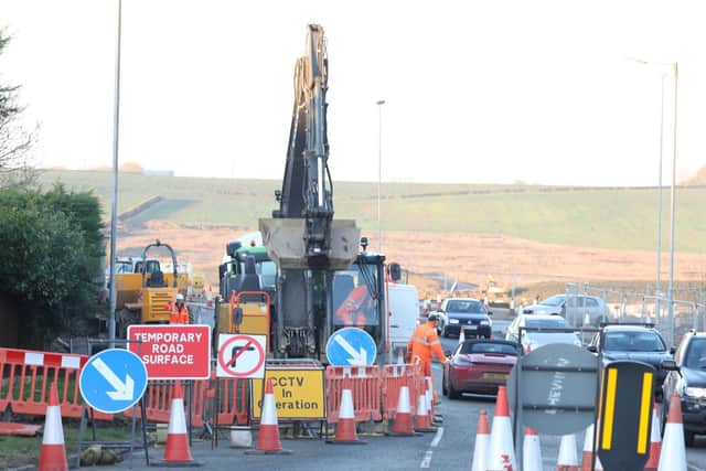 Glenegales Way at its junction with Niort Way