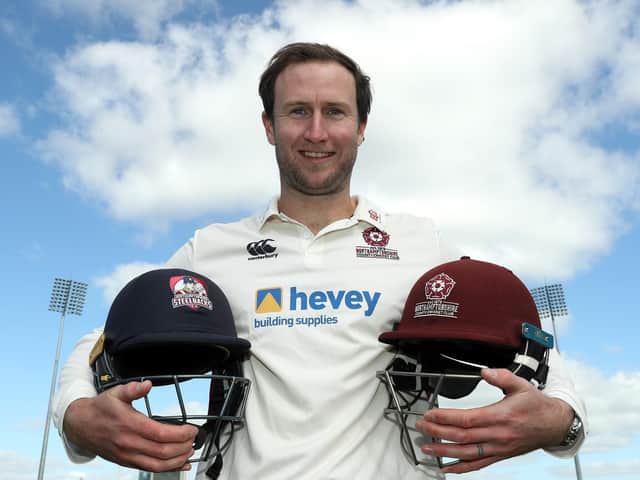 Alex Wakely is staying with Northants until at least the end of the 2021 season
