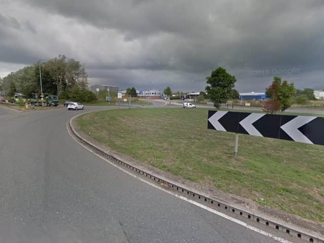 The Government promised the road cash so that Corby Council could make improvements to the Steel Road/A43 roundabout back in February 2018.