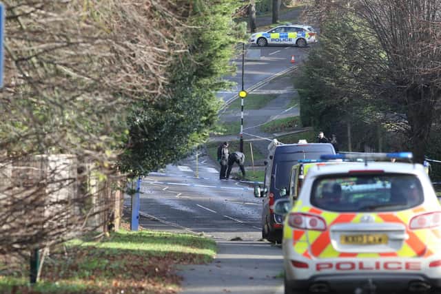 Wellingborough Road is expected to be closed for the rest of the day