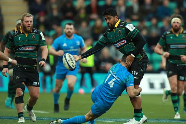 Ahsee Tuala was Saints' try scorer
