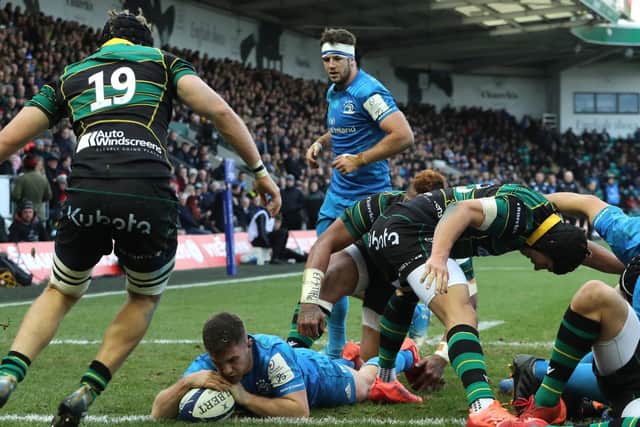 Luke McGrath helped to end Saints' hopes of a comeback late on