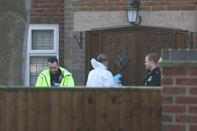 Police are continuing their investigation into the murder of a 25-year-old woman in Rushden on Saturday