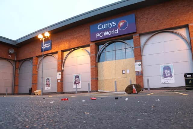 The scene this morning. Pictures by Alison Bagley.