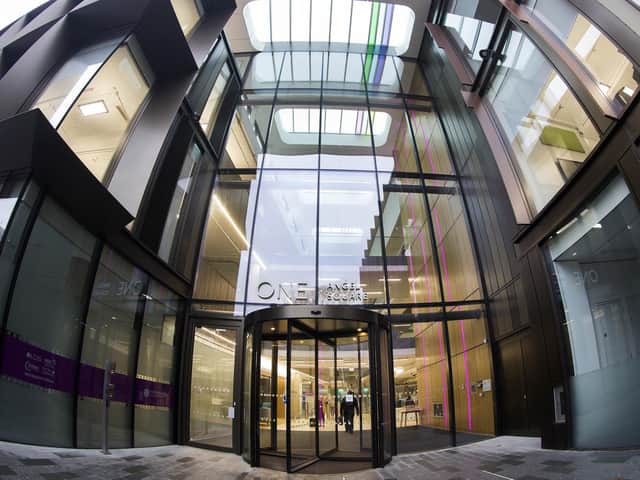 The draft budget proposals were unveiled at Northamptonshire County Council's HQ at One Angel Square