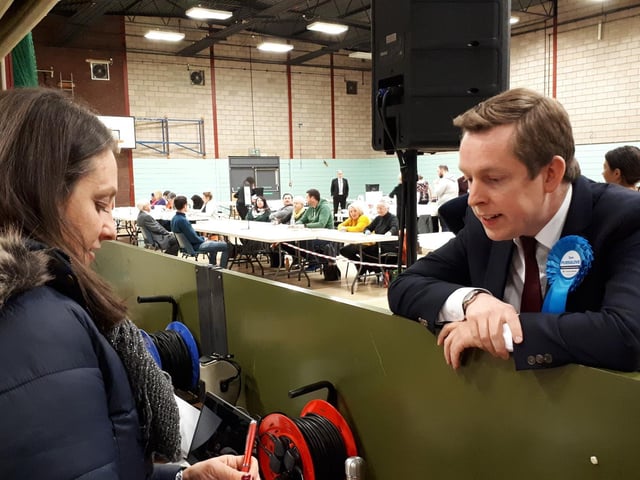 Tom Pursglove is interviewed by our reporter Kate Cronin