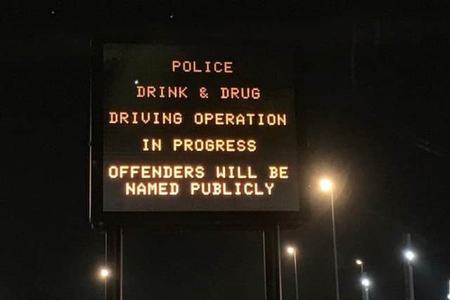 Northamptonshire Police drink and drug-driving campaign