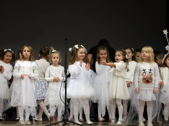 Angels ready get ready for their performance