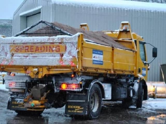 All precautionary routes across Northants are due to be gritted overnight