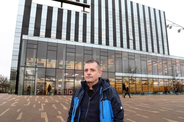 Martin Sawers, Corby - rough sleeper outreach worker
