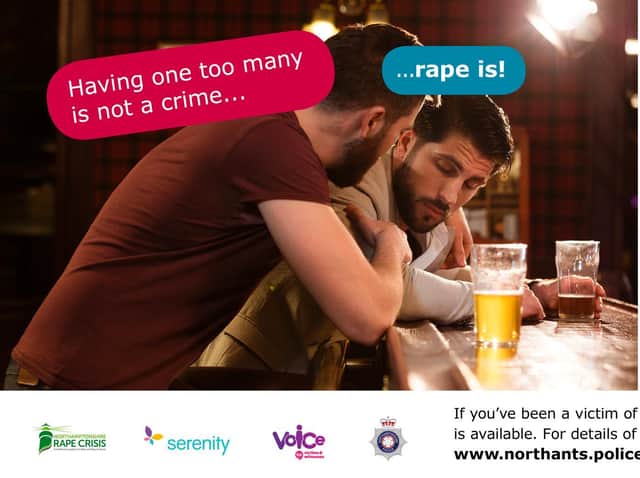 Northamptonshire Police have relaunched their #NoConsentNoSex campaign