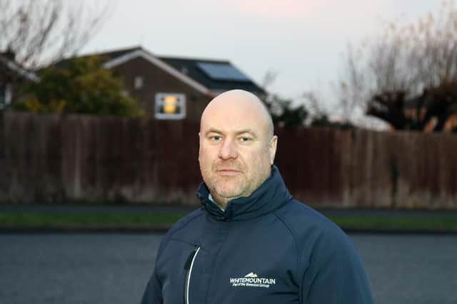 Tommy Henry, construction manager Whitemountain Glenvale Park