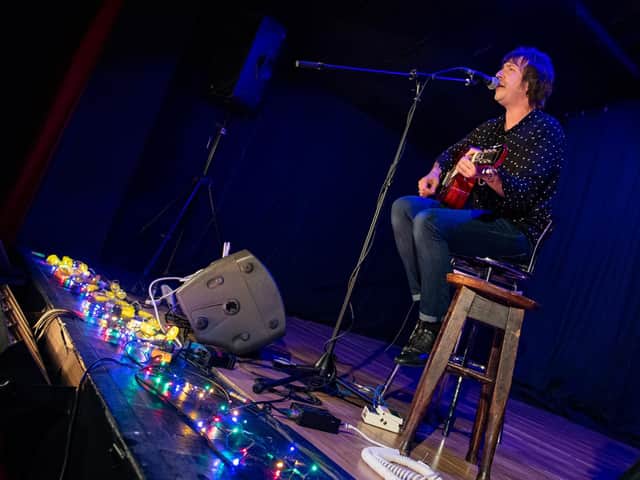 Andy Crofts played two sold-out acoustic shows at The Playhouse Theatre in Northampton over the weekend (Pictures David Jackson)
