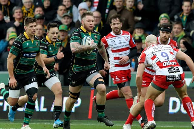 Saints skipper Teimana Harrison led from the front