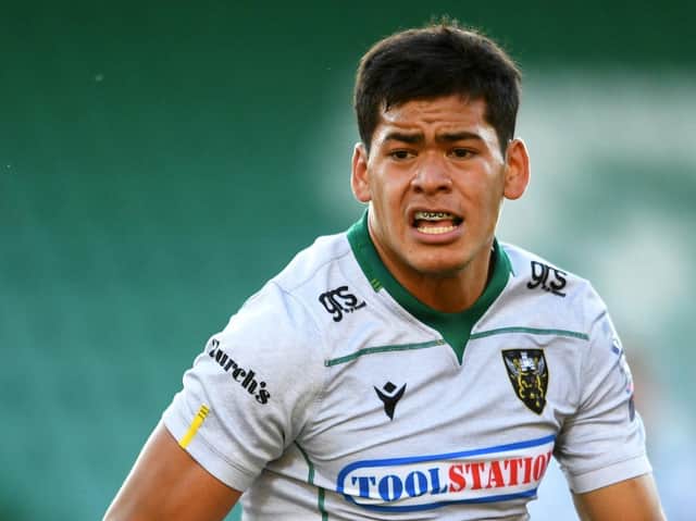 Connor Tupai scored for the Wanderers at Sixways