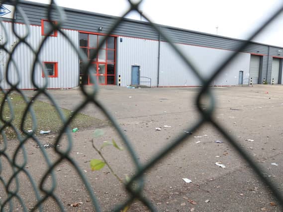 Rubbish strewn across the yard. Pictures by Alison Bagley.