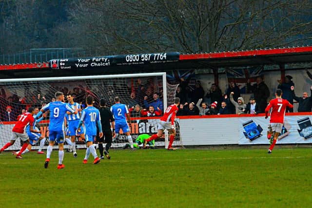 The Poppies were pegged back by James Armson's goal for Brackley in the 1-1 draw on Wednesday