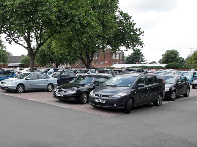 The London Road car park in Kettering.