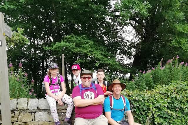The youth groups take part in regular hikes including the Waendel Walk