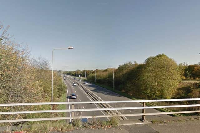 The incident took place last night (Thursday) on the A45 westbound.