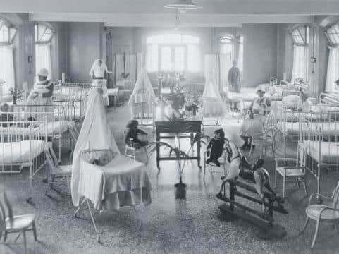 The children's ward in 1920