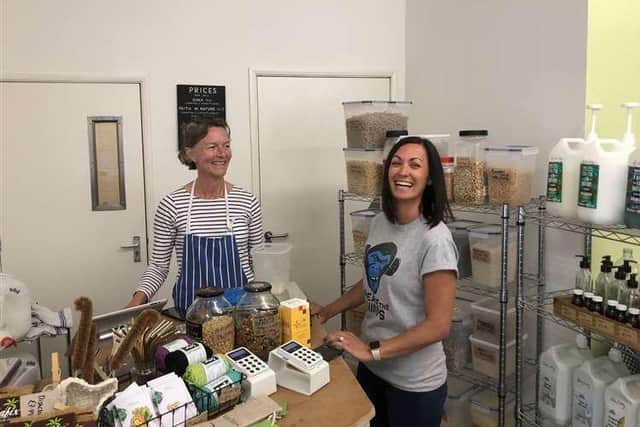 Camilla in the Refill Revolution shop