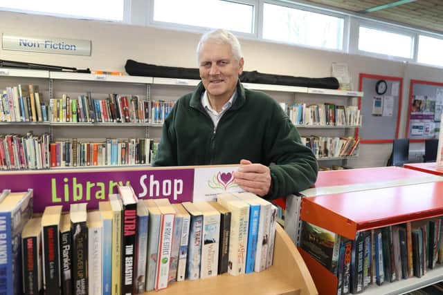 Ian Chacksfield, chairman ofEarls Barton Library and Community Centre