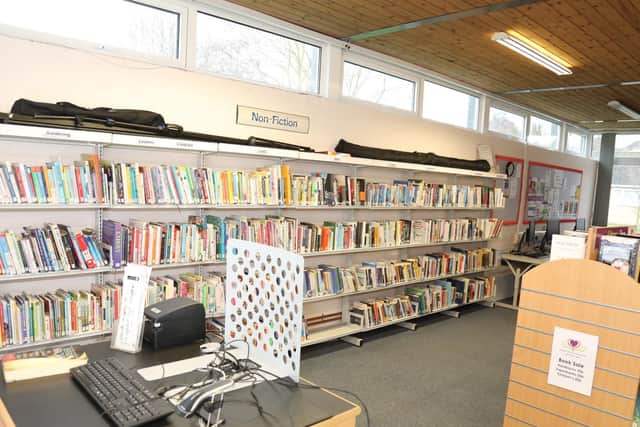 The library will get a make-over before reopening to the public on Saturday, February 8